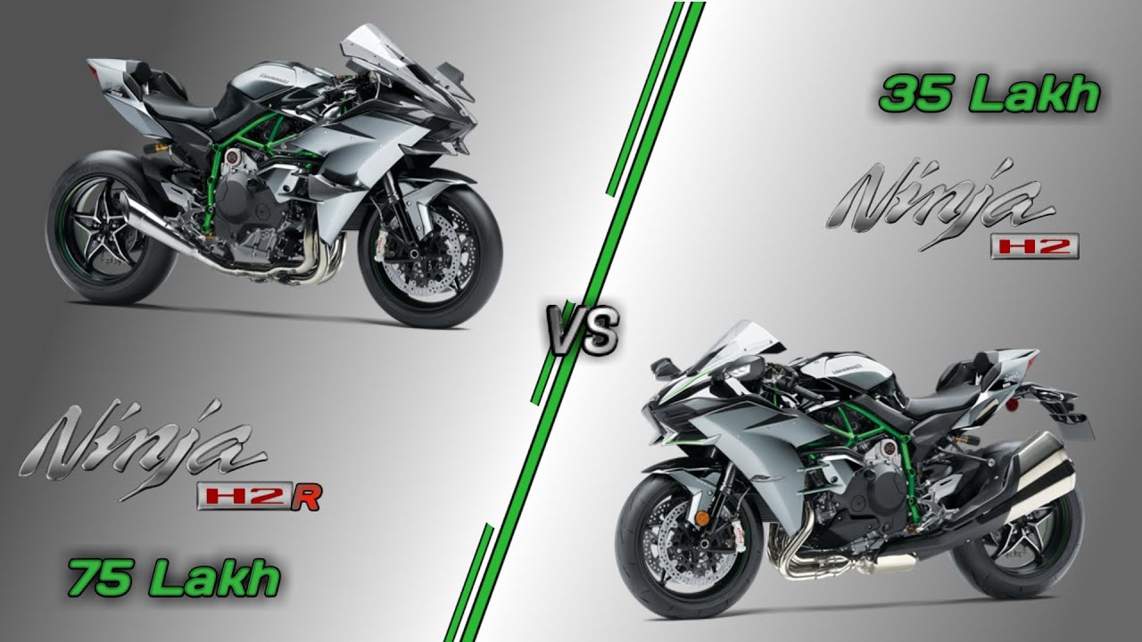 Price-and-Availability Ninja Kawasaki H2 vs. Ninja Kawasaki H2R